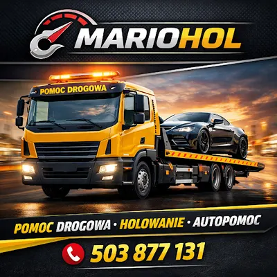 Pomoc Drogowa Będzin MARIOHOL 24h - Laweta